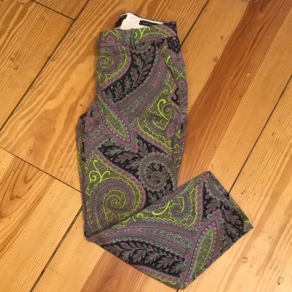 Beautiful Jcrew Paisley Capri Pants
